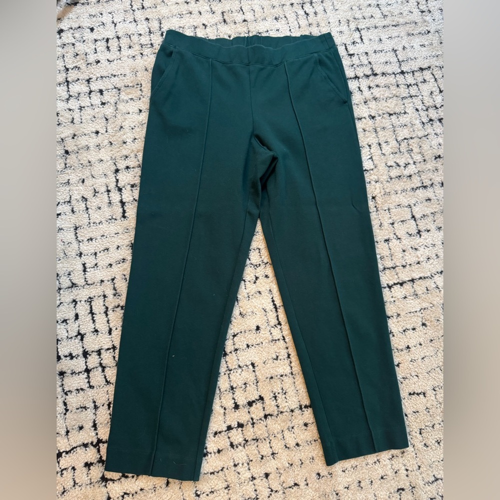 J crew pintuck sweatpant trouser